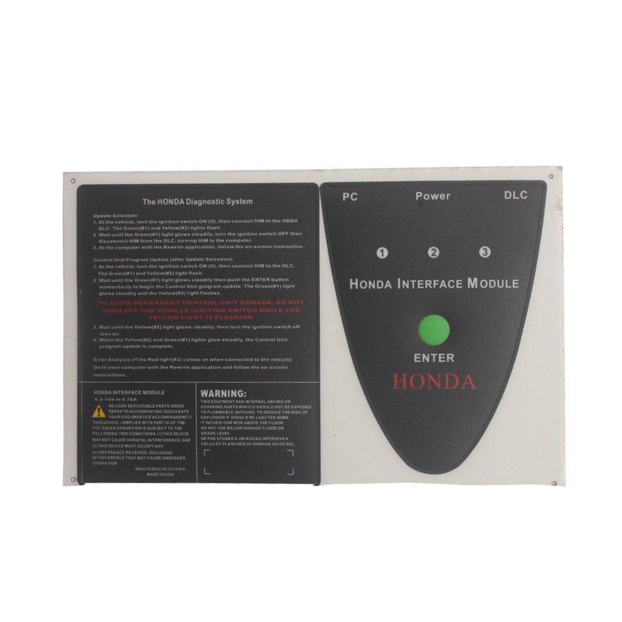 Latest Version HDS Scanner For Honda HDS HIM Diagnostic Tool with Double Board