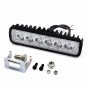 4Pcs 18W 6"inch Car LED Work Light Bar Flood Driving Fog Lamp Off Road SUV 4WD