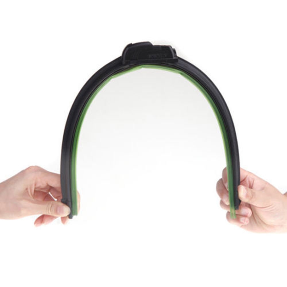 New Universal 19" Car U-type Frameless Bracketless Rubber Windshield Wiper Blade