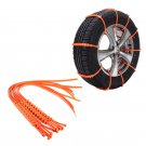 10Pcs Winter Anti-skid Chains for Car Snow Mud Wheel Tyre Thickened Tire Tendon