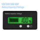 12V 24V 36V 48V LCD Acid Lead Lithium Battery Capacity Indicator Digital Tester