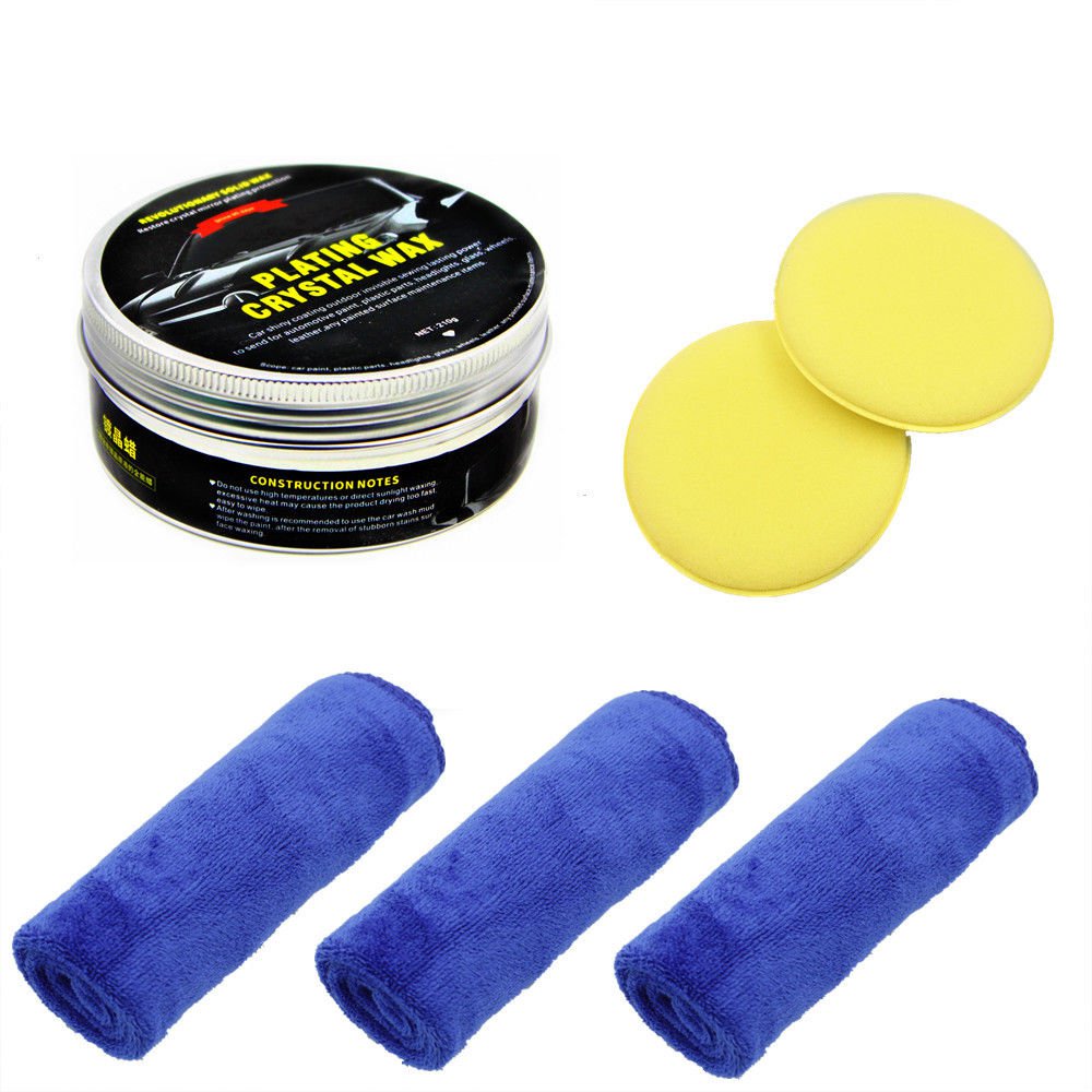 Car Wax Crystal Plating Hard Glossy Carnauba Paint Care Coating Scratch Repair