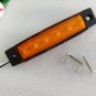 1PC 12V Trailer 6 LED Indicators Light Truck Boat  BUS Side Marker RV Lamp Amber