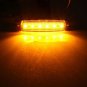 1PC 12V Trailer 6 LED Indicators Light Truck Boat  BUS Side Marker RV Lamp Amber