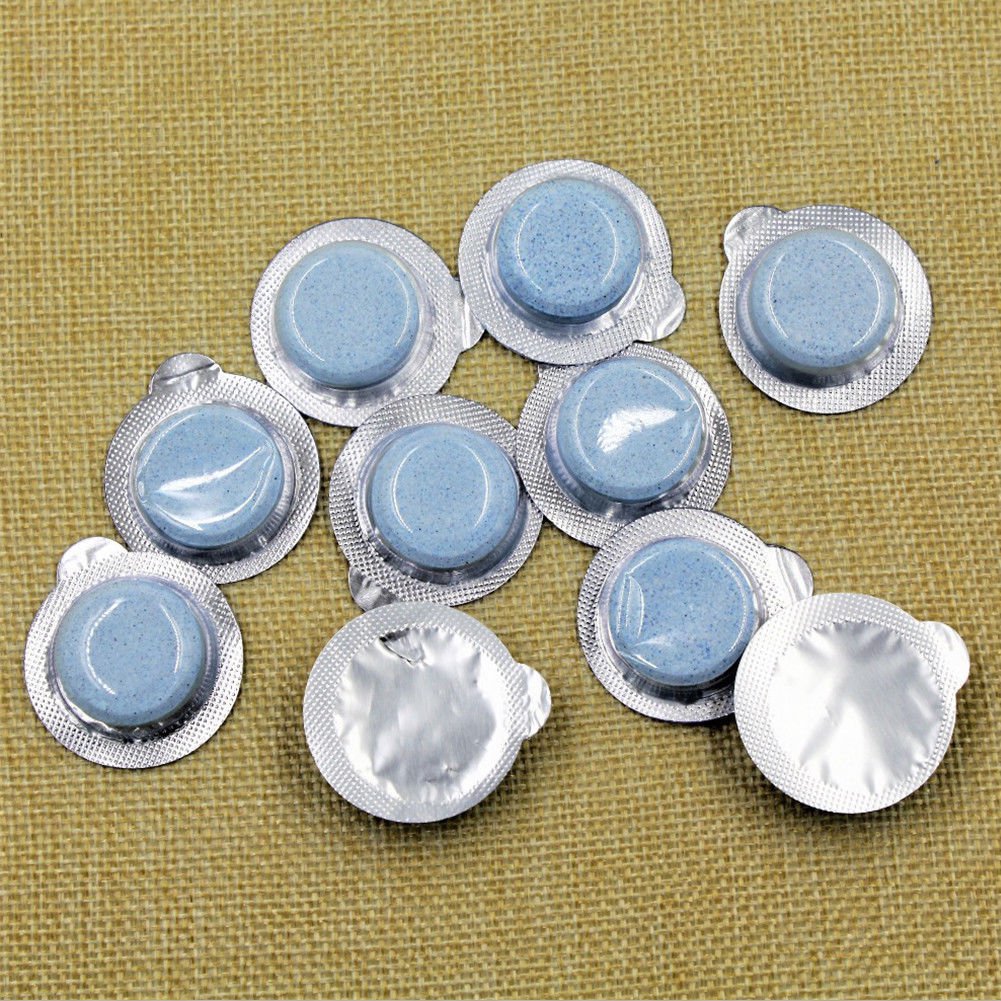 10Pcs Auto Car Windshield Glass Wash Cleaning Concentrated Effervescent Tablets