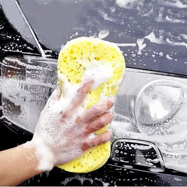 Large Vacuum Compressed Sponge Car Wash Magic Cleaning Tool Washing Accessories