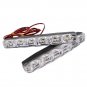 2PC 6 LED Waterproof Daytime Driving Running Light DRL Car Fog Lamp DC 12V White