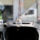 Refillable Hanging Car Perfume Bottle for Essential Oils Air Freshener Pendant