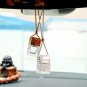 Refillable Hanging Car Perfume Bottle for Essential Oils Air Freshener Pendant