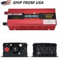 2000W WATT Car Power Inverter DC 12V to AC 110V Electronic Converter USB Output