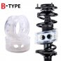 2Pcs Car Shock Absorber Type-B Spring Bumper Power Cushion Buffer Auto-buffers