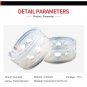 2Pcs Car Shock Absorber Type-B Spring Bumper Power Cushion Buffer Auto-buffers