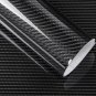 5D Ultra Gloss Glossy Black Carbon Fiber Vinyl Wrap Sticker Decal 60x8" US Ship