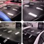 5D Ultra Gloss Glossy Black Carbon Fiber Vinyl Wrap Sticker Decal 60x8" US Ship