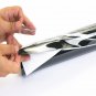 5D Ultra Gloss Glossy Black Carbon Fiber Vinyl Wrap Sticker Decal 60x8" US Ship