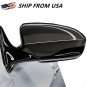 5D Ultra Gloss Glossy Black Carbon Fiber Vinyl Wrap Sticker Decal 60x8" US Ship