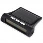 Solar Wireless TPMS Car Tire Tyre Pressure Monitoring System +4 External Sensors