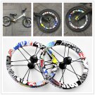12 Inch Colorful Aluminum Wheelset for Kids Balance Bike for Kokua bixbi strider
