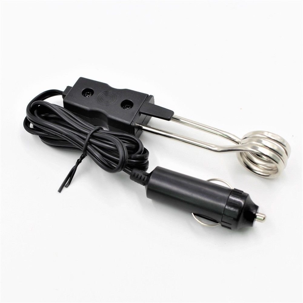 120W 12V / 24V Car Immersion Heater Tea Coffee Water Auto Electric Heater Power