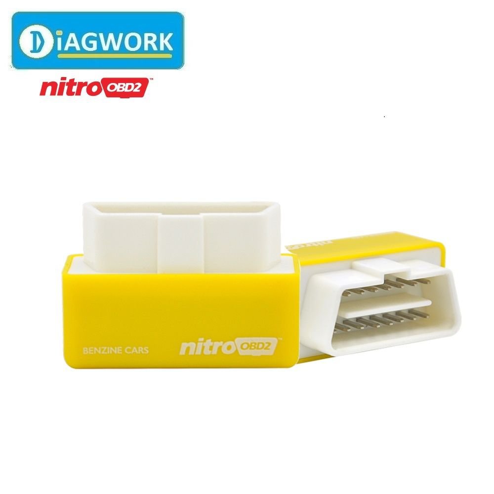 Universal Nitro OBD2 Performance Chip Tuning Box Plug & Drive For Benzine Cars