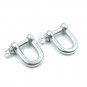 8 Tons 5M 8T Car Towing Rope Strap Tow Cable with U Hooks Emergency Heavy Duty
