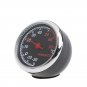 3Pcs Car 4cm Quartz Hygrometer Time Clock Temperature Thermometer Moisture Meter