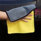 30*40cm Microfibre Towels Thick Plush Car Window Clean Cloths Wax Polishing Wash