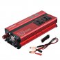 2000W Car Power Inverter Converter DC 12V/24V To AC 220V 4 USB LED Digital