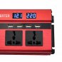 2000W Car Power Inverter Converter DC 12V/24V To AC 220V 4 USB LED Digital