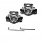 2&Atilde;� LED Work Light Bar Car Mount Clamp Bracket Holder For Offroad Stainless Steel