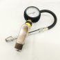 Car Motorcycle 1/4" NPT Air Tire Tyre Inflator With Dial Gauge Dual Chuck 220PSI