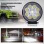 2x 27W 4inch Round LED Work Light Spot Fog Lamp Boat Truck Jeep Offroad Cart Car