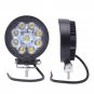 2x 27W 4inch Round LED Work Light Spot Fog Lamp Boat Truck Jeep Offroad Cart Car