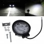 2x 27W 4inch Round LED Work Light Spot Fog Lamp Boat Truck Jeep Offroad Cart Car