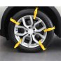 10pcs Auto Car Snow Chains Ice Wheel Tyre Anti-skid Chains Slip Thickened Chains