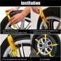 10pcs Auto Car Snow Chains Ice Wheel Tyre Anti-skid Chains Slip Thickened Chains