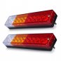 2Pcs 20 LED Tail Lights Car Truck Trailer Stop Rear Reverse Turn Indicators Lamp