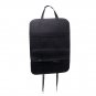 Car Seat PU Leather Back Bag Organizer Storage iPad Holder Multi-Pocket Black