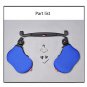 Adjustable Car Seat Headrest Pad Memory Foam Pillow Neck Rest Support Cushion