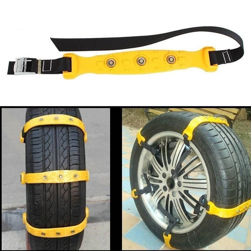 1Pc Car Snow Tire Anti-skid Chain Vehicles Truck SUV Emergency Winter Driving