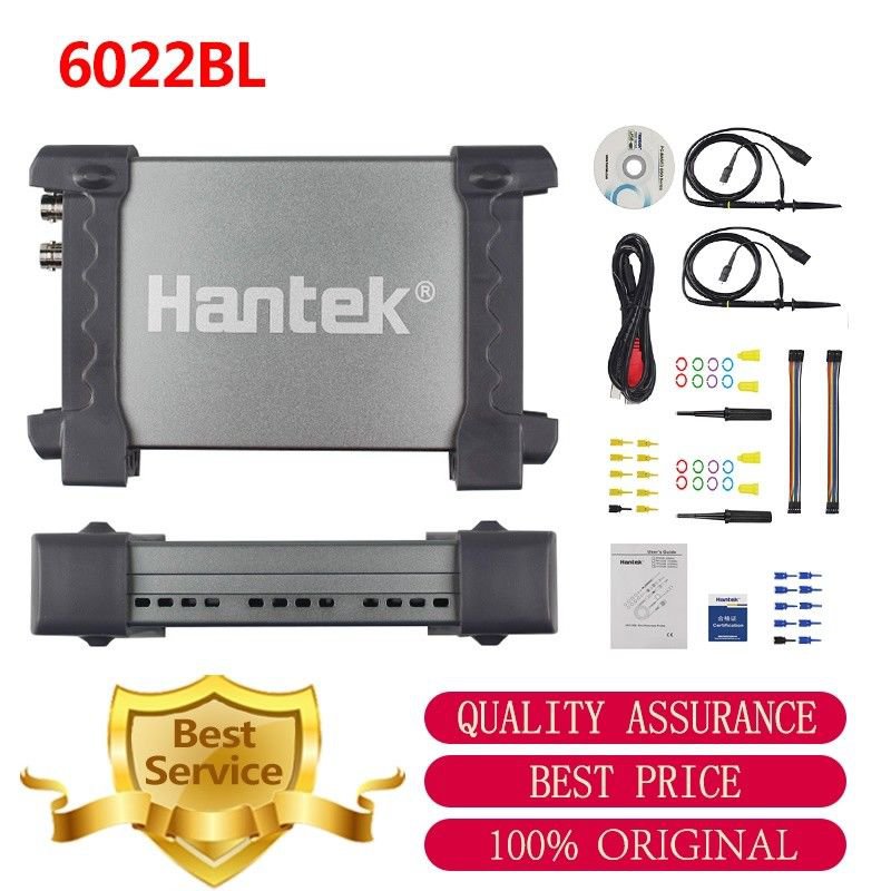 Hantek 6022BL PC-Based Oscilloscope 20MHZ 16Channels USB Portable Logic Analyzer