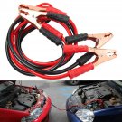 New Heavy Duty 6.5ft 2 Gauge Booster Cable Jumping Cables Power Jumper 500AMP