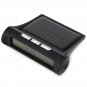 Solar Wireless TPMS Car Tire Pressure LCD Monitoring System + 4 External Sensors