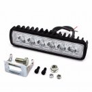 18W 6Inch Spot LED Work Light Offroad Lamp UTE Boat ATV 4WD Light Bar 12-24V