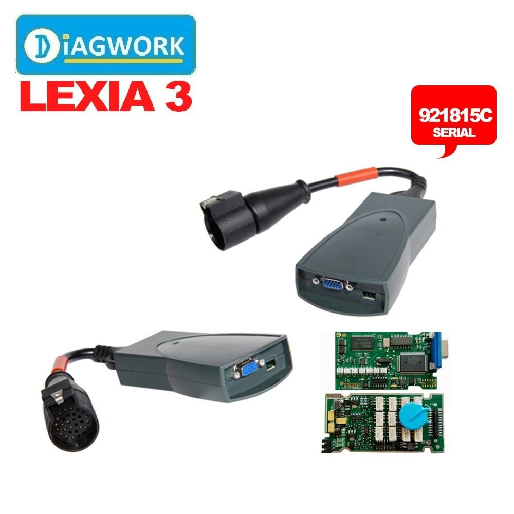 Lexia 3 PP2000 Full Chip with Diagbox 7.82 For Citroen Peugeot  Diagnostic tool