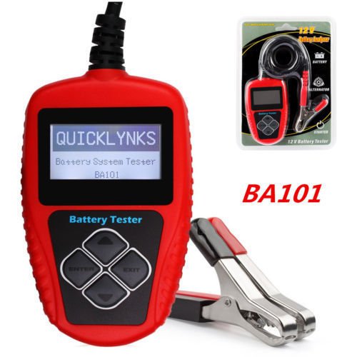 12V Auto Car Battery Load Tester Analyzer Analysis Tool 100-2000CCA Ancel BA101