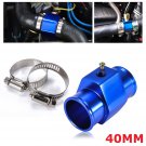 40MM Car Water Temperature Temp Sensor Gauge Radiator Hose Joint Pipe Adapter