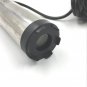 Car SUV 12V Silver Aluminum Submersible Transfer Pump Water Oil Diesel Fuel 38mm