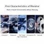 4 External Sensors BT4.0 TPMS Tire Pressure Alarm Monitor System For Android IOS