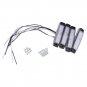 4X 6 LED Car Van Truck Boat Trailer Side Marker Indicators Lights Lamp White 12V
